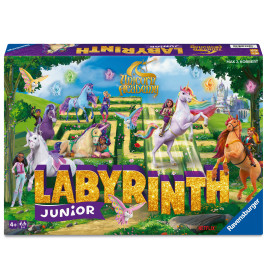 Ravensburger Unicorn Academy Junior Labyrinth – Kinderspiel ab 4 Jahren