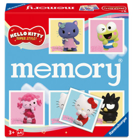 Ravensburger memory® Hello Kitty – Gedächtnisspiel für Kinder ab 4 Jahren