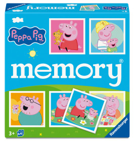 Ravensburger memory® Peppa Pig – Gedächtnisspiel für Kinder ab 4 Jahren