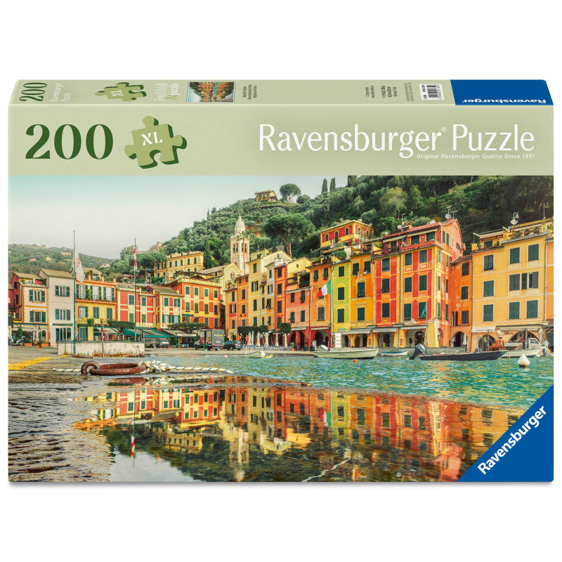 Ravensburger Puzzle Wunderschönes Portofino – 200 Teile Urlaubsmotiv ab 8 J.