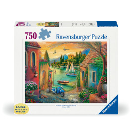 Ravensburger Puzzle 'Idyllischer Comer See' – 750 Teile für Urlaubsfeeling