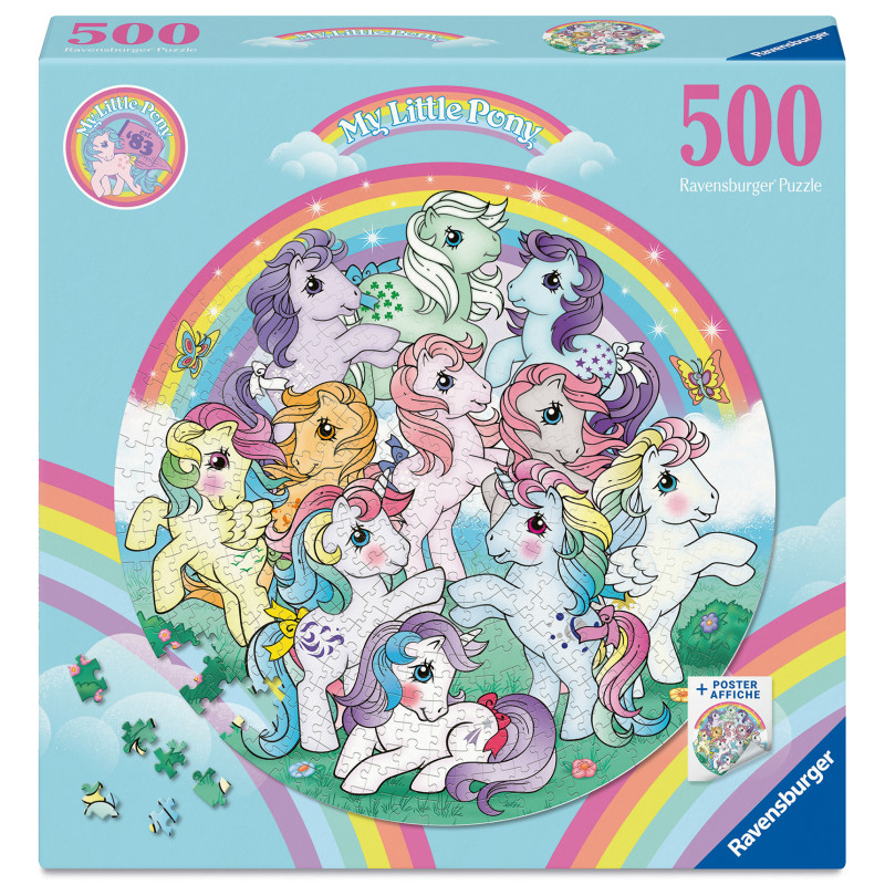 Ravensburger Puzzle My Little Pony – 500 Teile | Magie aus Equestria für Fans ab 10 J.