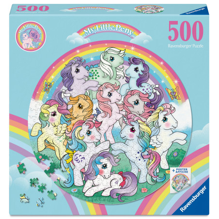 Ravensburger Puzzle My Little Pony – 500 Teile | Magie aus Equestria für Fans ab 10 J.