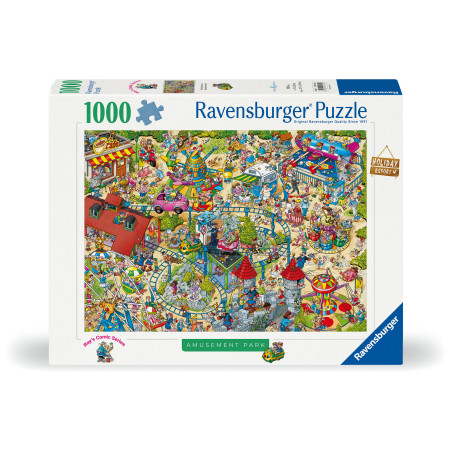 Ravensburger Puzzle Ray Nicholson The Amusement – 1000 Teile | Künstlerisches Motiv ab 14 J.