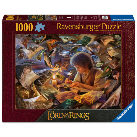 Ravensburger Puzzle Frodos Reise (Mittelerde) – 1000 Teile Herr der Ringe Fans