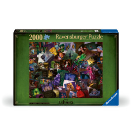 Ravensburger Puzzle Disney Villainous – 2000 Teile mit allen Bösewichten für Fans