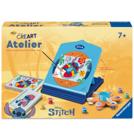 Ravensburger CreArt Malen nach Zahlen Disney Stitch Atelier ab 7 Jahren - Kinder Kreativset 12023305