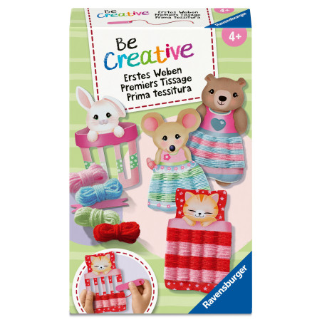 Ravensburger BeCreative Mini Erstes Weben – Kreativset für Kinder ab 6 Jahren 12028008