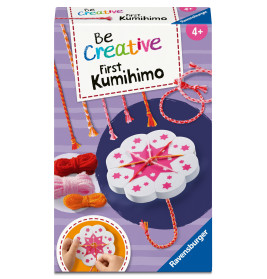 Ravensburger BeCreative Mini Meine ersten Kumihimo – Flechtset für Armbänder ab 6 Jahren 12028007
