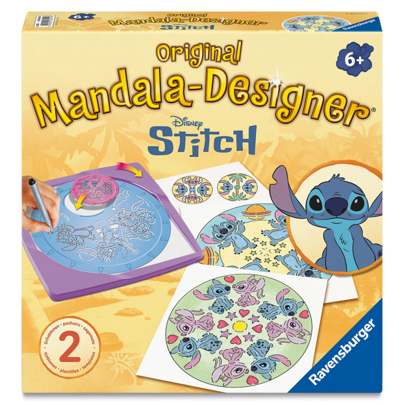 Ravensburger Mandala-Designer Midi Disney Stitch – Kreatives Set für Kinder ab 6 Jahren 12028015