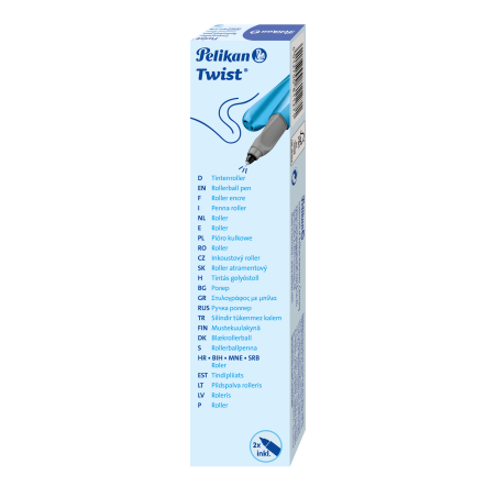 Tintenroller Twist R 457, Frosted blue