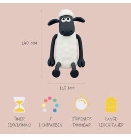 Megalight Shaun das Schaf Nach licht