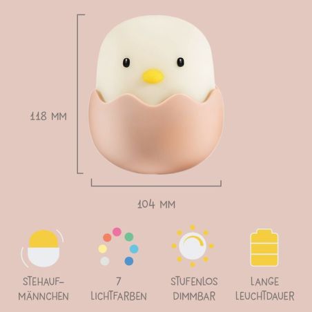 Megalight Nachtlicht Eggy Egg