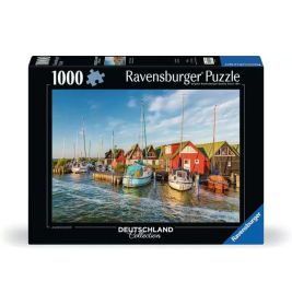 Ravensburger Puzzle Romantische Hafenwelt Ahrenshoop 1000 Teile | Premium Puzzlespaß