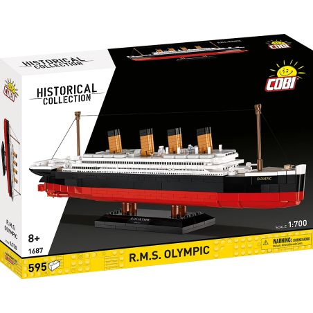 COBI R.M.S. Olympic Bausatz, 595 Teile, ab 8 Jahren, aus der Historischen Sammlung.