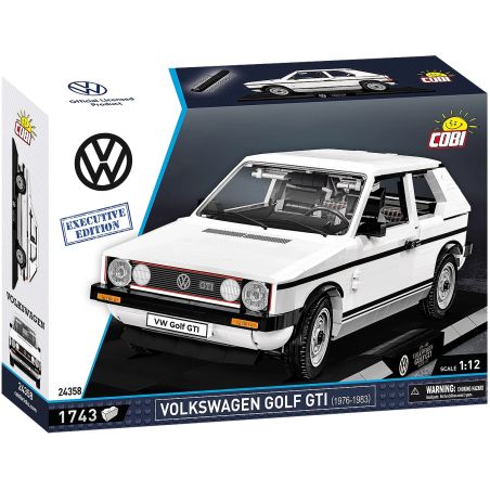 COBI® Volkswagen Golf GTI Executive Edition – Detailgetreues Modellbausatz Sportwagen