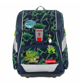 2IN1 PLUS Schulranzen-Set Wild T-Rex Taro , 6-teilig