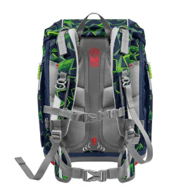 2IN1 PLUS Schulranzen-Set Wild T-Rex Taro , 6-teilig