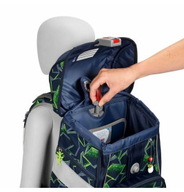 2IN1 PLUS Schulranzen-Set Wild T-Rex Taro , 6-teilig