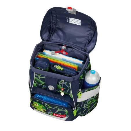 2IN1 PLUS Schulranzen-Set Wild T-Rex Taro , 6-teilig