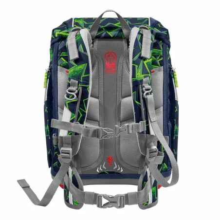 2IN1 PLUS Schulranzen-Set Wild T-Rex Taro , 6-teilig