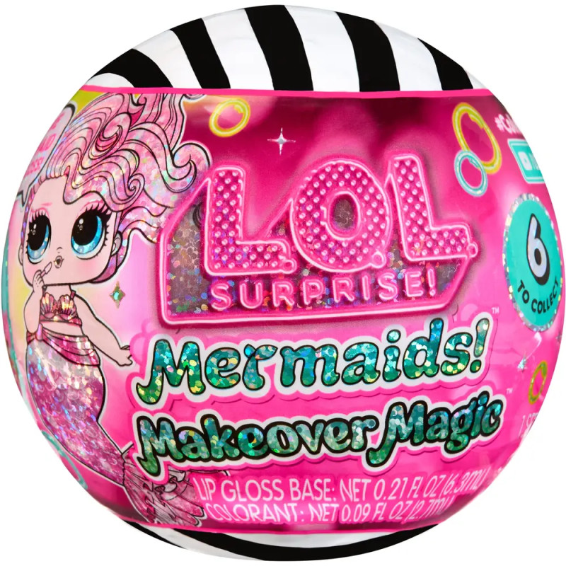 L.O.L. Surprise Mermaids! Makeover Magic Tots Asst in PDQ