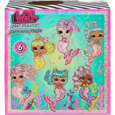 L.O.L. Surprise Mermaids! Makeover Magic Tots Asst in PDQ