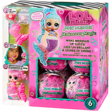 L.O.L. Surprise Mermaids! Makeover Magic Tots Asst in PDQ