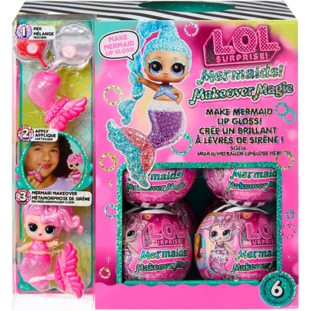 L.O.L. Surprise Mermaids! Makeover Magic Tots Asst in PDQ