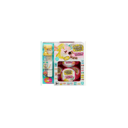 Mini Verse Make It Mini Multipack: Spielset in bunter Verpackung mit abgebildeten Miniatur-Lebensmitteln.