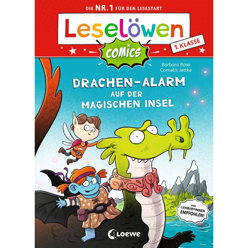 Leselöwen Comics 1. Klasse - Drachen-Alarm auf der magischen Insel