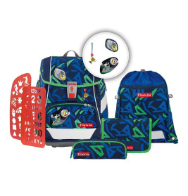 2IN1 PLUS Schulranzen-Set Soccer Ben, 6-teilig