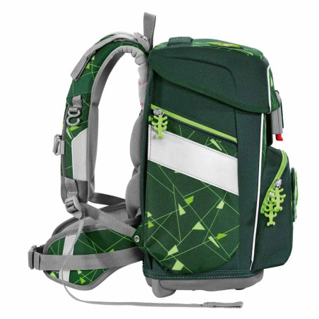 SPACE SHINE Schulranzen-Set Dino Night Tyro, 5-teilig