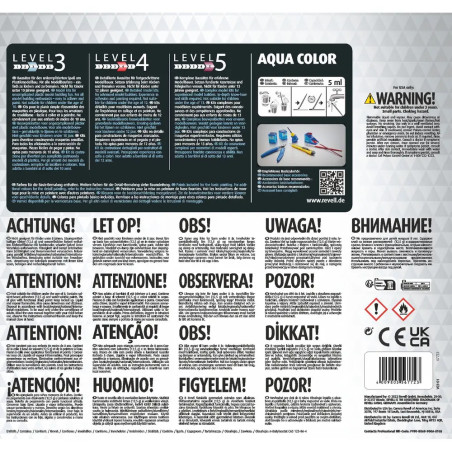 Model Set Lamborghini Revuelto, Revell Modellbausatz mit Basiszubehör