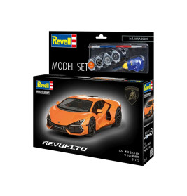 Model Set Lamborghini Revuelto, Revell Modellbausatz mit Basiszubehör