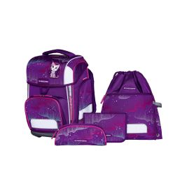 Schulranzen-Set Ergolite 9-tlg Wavy Dots