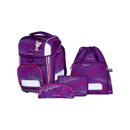 Schulranzen-Set Ergolite 9-tlg Wavy Dots