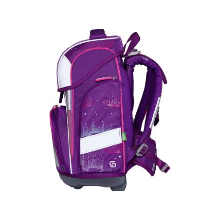 Schulranzen-Set Ergolite 9-tlg Wavy Dots