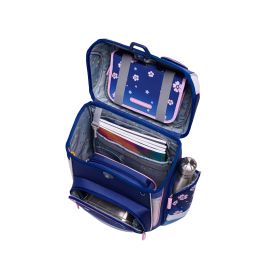 Schulranzen-Set Ergolite 9-tlg Blue Bloom