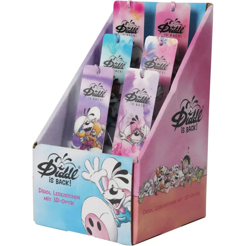 Diddl 3D-Optik-Lesezeichen