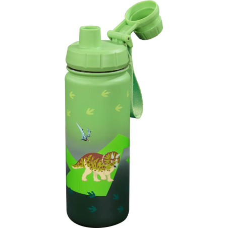 Isolierte Edelstahl-Trinkflasche ''Dino''