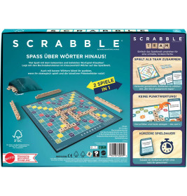 Scrabble Original Holz 2 in 1 (D)