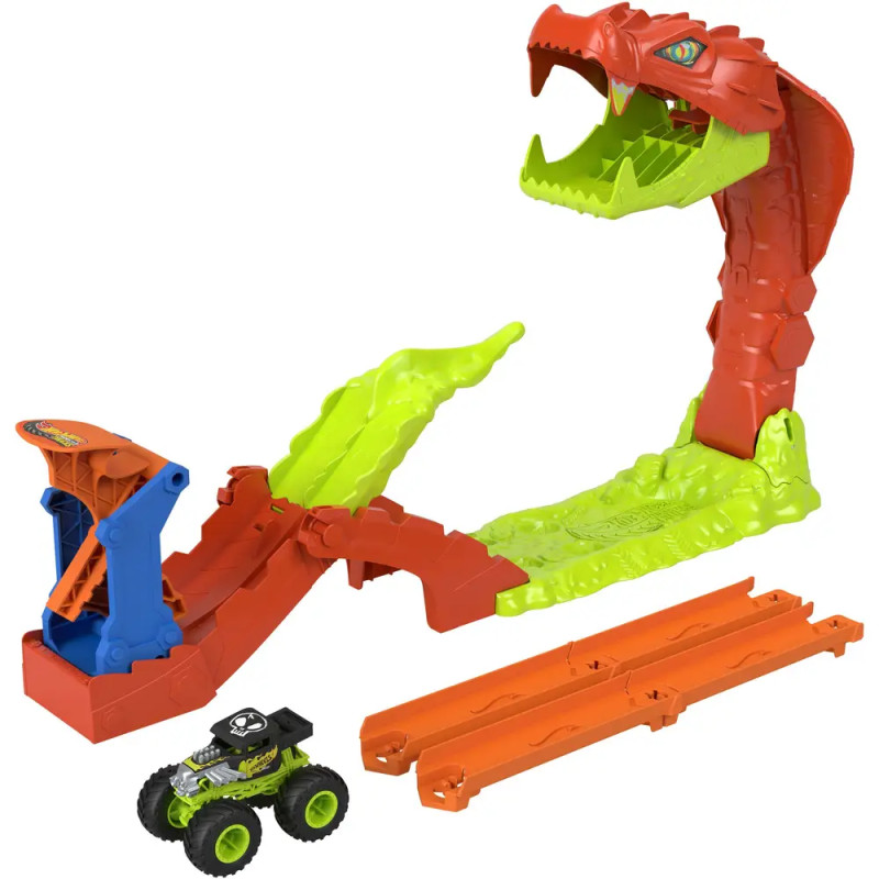 Hot Wheels Monster Trucks Gigantische Schlangenjagd
