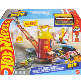 Hot Wheels City Super Feuerwehrwache