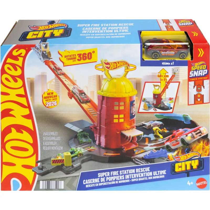 Hot Wheels City Super Feuerwehrwache