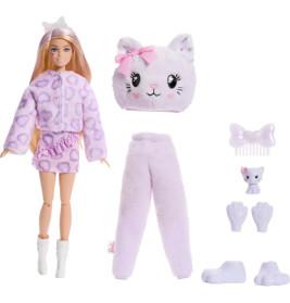 Barbie Cutie Reveal Sweet Bows - Lila Kätzchen