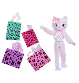 Barbie Cutie Reveal Sweet Bows - Lila Kätzchen