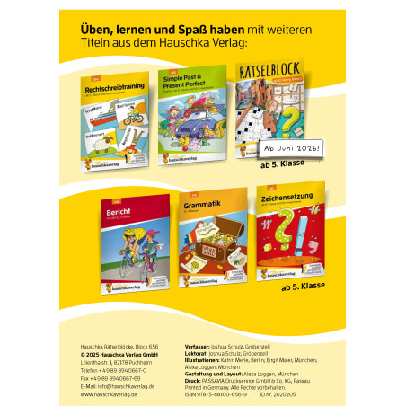 Rätselblock ab 12 Jahre, Bd.1