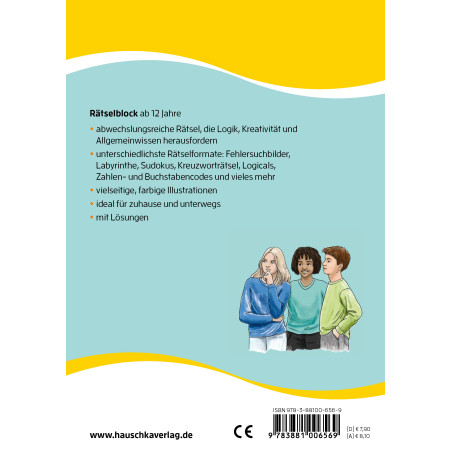 Rätselblock ab 12 Jahre, Bd.1