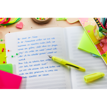 EasyBuddy Füllhalter neongelb A